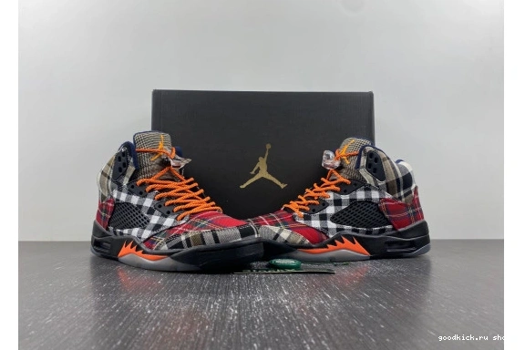 Retro FD4814-008  FD4814-008 Jordan 5 Plaid 0317